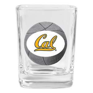 Cal Golden Bears NCAA Basketball Square Shot Glass: Sports 