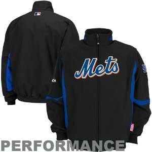   York Mets Youth Premier Performance Jacket   Black
