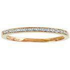 Sea of Diamonds 1/6 Carat Diamond 10k Pink Gold Wedding Ring