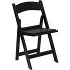   Hercules Series Capacity Resin Folding Chair   Color: Black (Set of 4