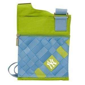   NY Yankees Game Day Purse   Apple Green/Turquoise: Sports & Outdoors