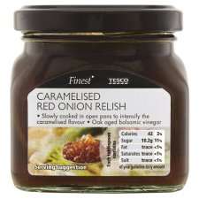 Tesco Finest Red Onion Relish 220G   Groceries   Tesco Groceries