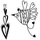 Fancy Pants Be You Clear Stamp 2X2 Love Bird