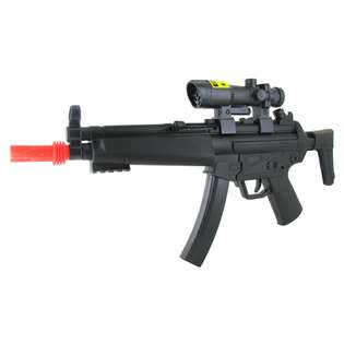   Eagle MP5 Assault Rifle FPS 245 Scope, Laser Airsoft Gun 