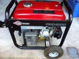 Briggs & Stratton Generator Pro 4000 Watt 7.5hp Never Used!!  