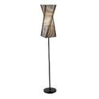 Adesso 4047 01 Stix Floor Lamp, Black