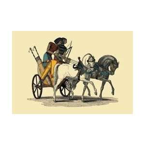 An Egyptian Chariot 24x36 Giclee 