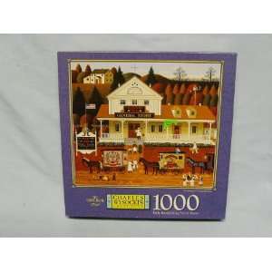 Charles Wysocki 1000 Piece Jigsaw Puzzle Titled, Treehoppers General 