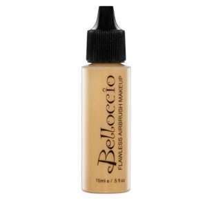  Belloccio Makeup Foundation Shade Half Ounce Golden Tan 