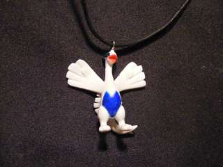 Lugia Pokemon Character Charm Pendant Necklace Gift  
