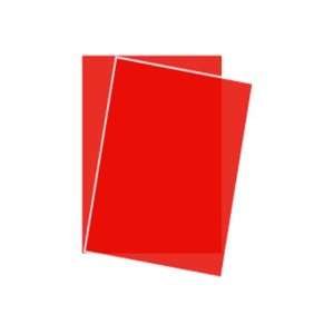  8 1/2 x 11 Paper   Pack of 1,000   Red Translucent Office 