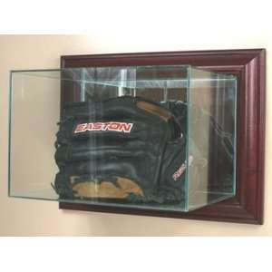Personalized Wall Mounted Glass Glove Display Case:  Sports 