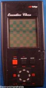 EXECUTIVE CHESS electronic handheld game by Scisys. Tested, and in 