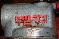 Hilti TE17 Rotary Hammer Drill w/ Case  