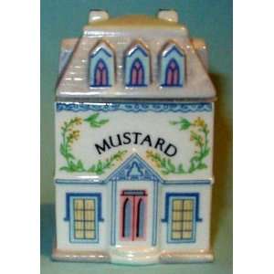  Mustard Lenox Spice Village Porcelain Victorian House 