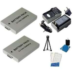 Pack Battery And Charger Kit Includes Two Extended Replacement BP 