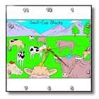   LLC Londons Times Funny Cow Cartoons   Small Cap Stock   Wall Clocks