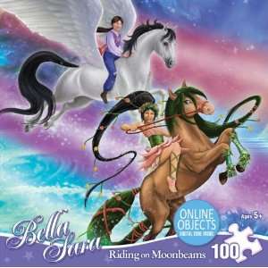 Bella Sara Riding on Moonbeams Puzzle   100 Pieces NEW for 2011 [Misc 