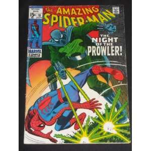   Spider man #78 Silver Age Marvel Comic Book 1st Appearance the Prowler