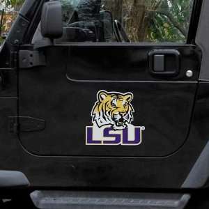  LSU Tigers 12 Team Logo Car Magnet: Automotive