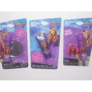  Hannah Montana Girls Rock Grape Lip Balm & Lip Gloss (Sold 