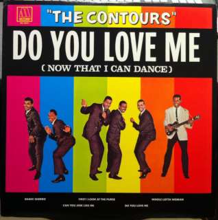 THE CONTOURS do you love me LP mint  1981 Rare  