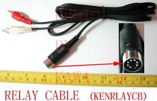 Amplifier Relay Cable FOR Kenwood TS 530S w/ ALC  