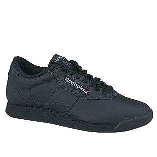Womens Athletic Shoe Princess Leather Aerobic   Wide Avail   Black 