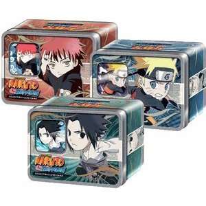 Naruto Ultimate Battle Chibi Tin Set of 3   Sasuke, Naruto, Gaara [Toy 