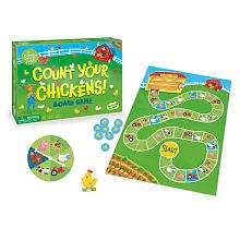 Count Your Chickens Board Game   Peaceable Kingdom   
