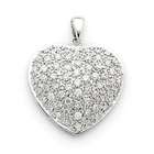   Fancy Diamond Heart Pendant Diamond quality AA (I1 clarity, G I color