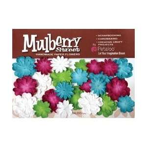  Mulberry Street Paper Mini Delphiniums 27/Pkg   Teal 