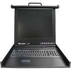   Rack Mount Console with 8 Port KVM and 106 Key Keyboard with Touchpad
