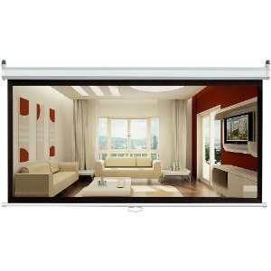   Pull Down Projector Screen Widescreen Format (169) Electronics