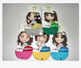 pop]Kara 5 pairs of socks new version!!  