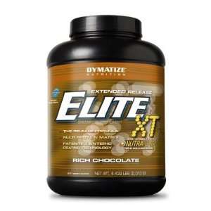  Dymatize  Elite Xt Protein, Rich Chocolate, 4.4lbs Health 