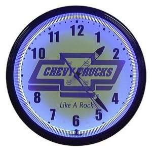      20 Inch Chevy Trucks Neon Clock