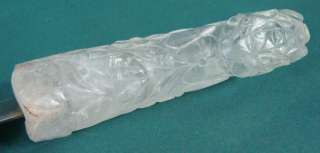 Antique Indo Persian Dagger Shamshir Knife Crystal  