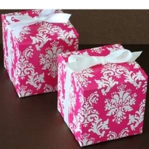  Hot Pink Damask Favor Boxes: Health & Personal Care