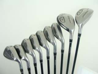 Nickent Golf 3DX Hybrid Iron Set 3H,4H, 5 10,PW Irons Reglular Flex 
