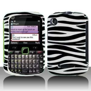  Motorola Grasp WX404 Protector Case   Zebra Print Cell 