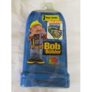  Boys Briefs Bob the Builder 3 Pack Size 2T 3T Baby