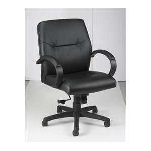   Eurotech Maxx LE450 Mid back Leather Executive Chair: Office Products