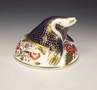 Royal Crown Derby Mole Paperweight   Special Edition  