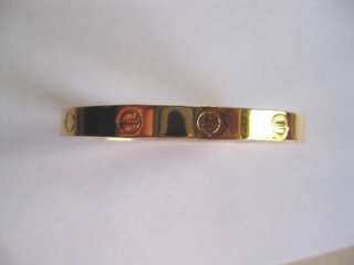 1970 Cartier Charles Revson, Aldo Cipullo Love Bracelet, gold plated 