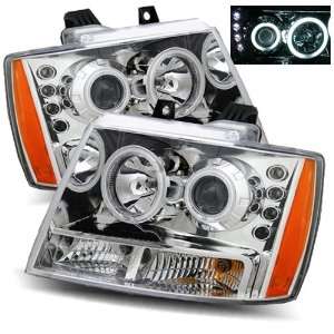  2007 2011 Chevy Avalanche CCFL Projector Headlights /w 
