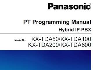 Panasonic KX TDA200 Digital Hybrid IP PBX System Max 256 Ports  