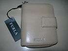 FURLA ZIP AROUND CRD CARD/KEY/COIN WALLET LEATHER NWT