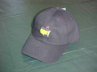 2011 MASTERS BLACK Slouch Golf HAT from AUGUSTA NATIONAL  