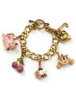 Juicy Couture Starter Charm Bracelet   Jewelry & Accessories 
